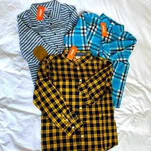 GYMBOREE BOYS SHIRTS SET SIZE L(10-12)